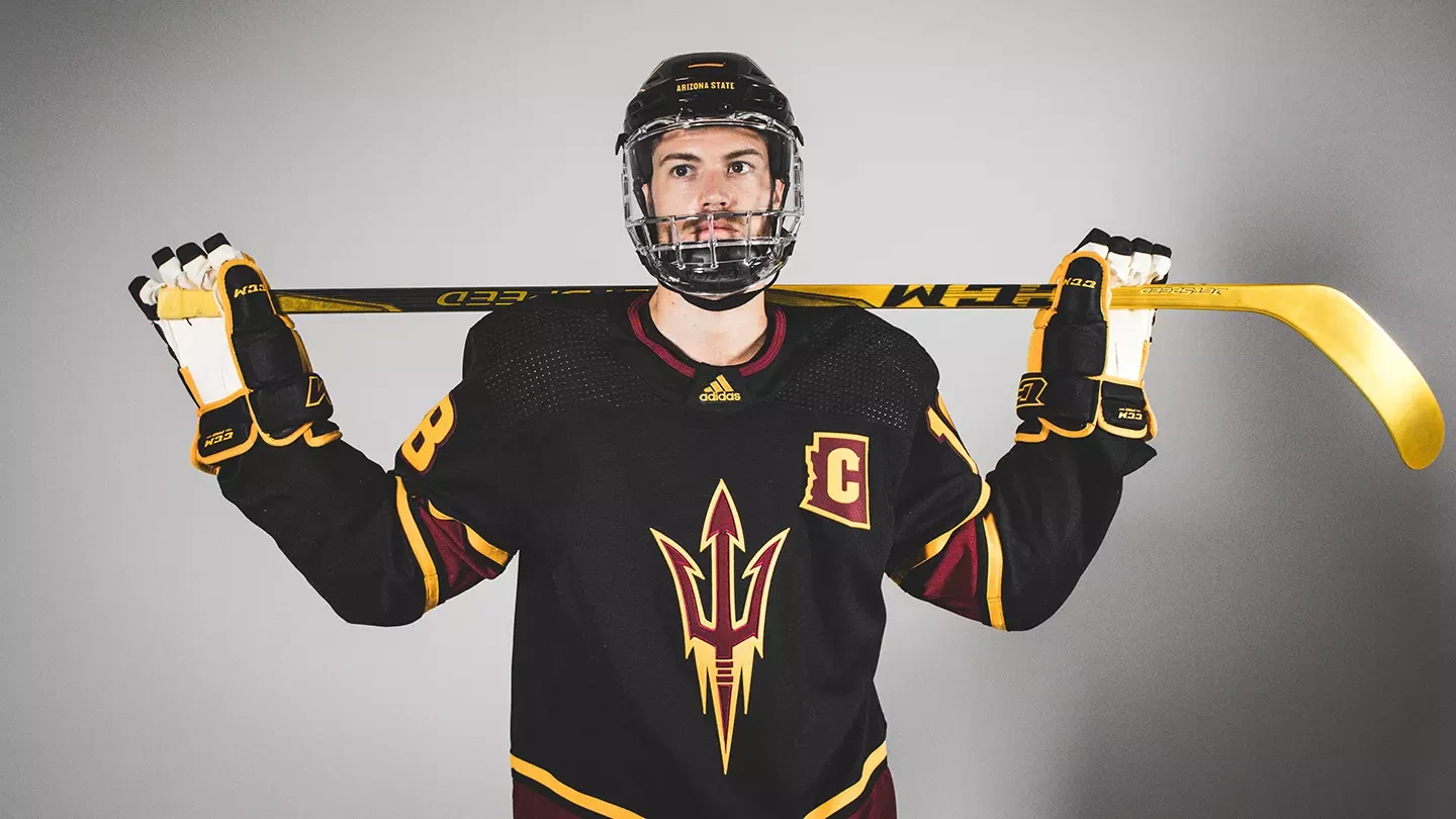 Sun Devil Hockey Reveals Alternate adidas adizero jersey