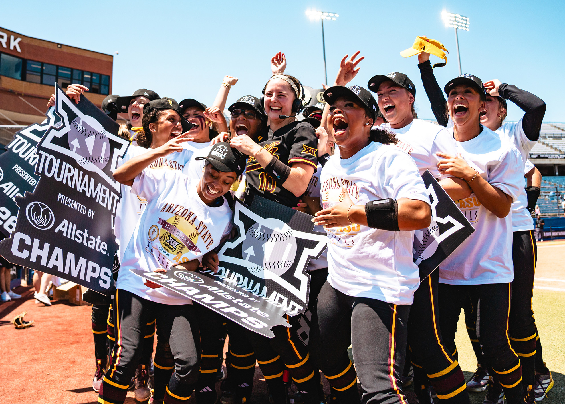 Brown delivers first Big 12 Championship for No. 24/25 Softball