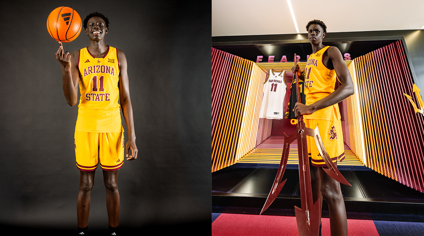 Sun Devil Men's Basketball forward Ajak Nyuon