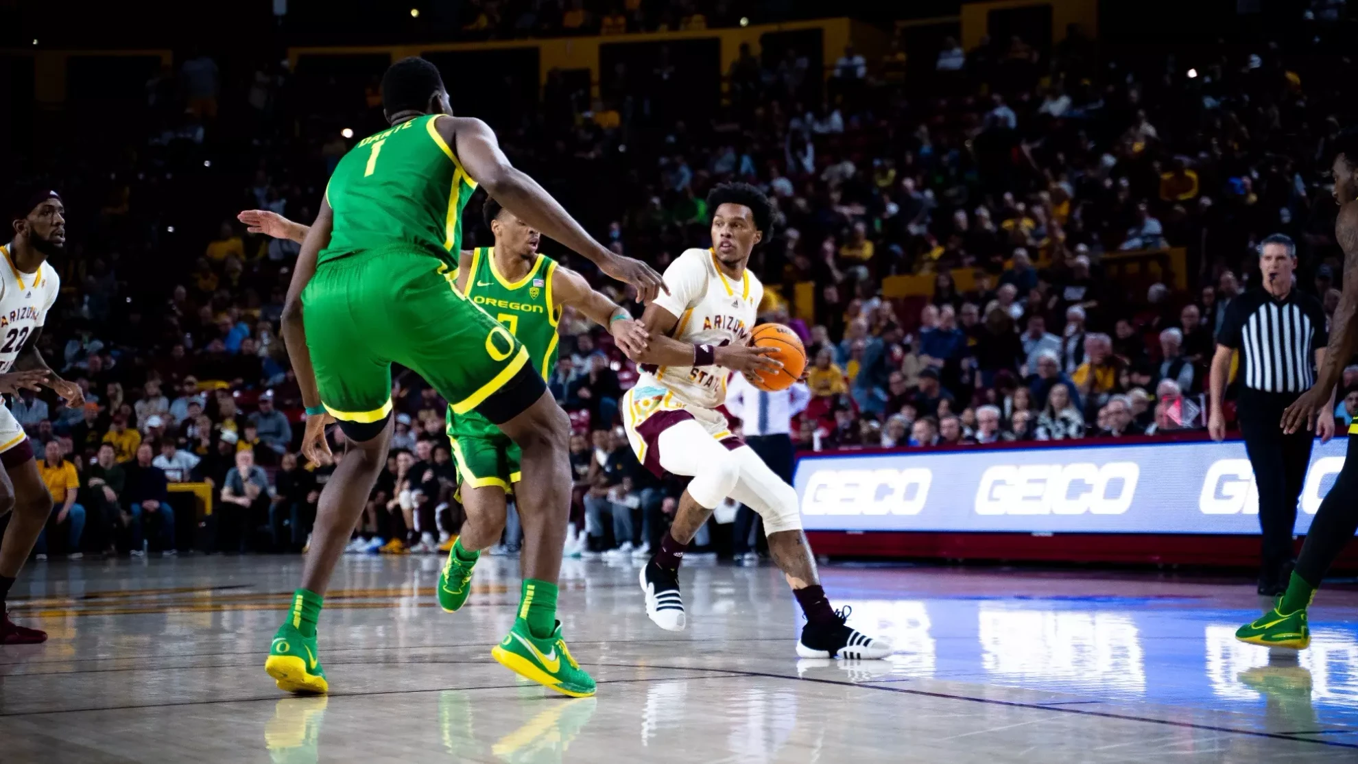 Sun Devils Fall 75-70 to Oregon - ASU Sun Devil Athletics