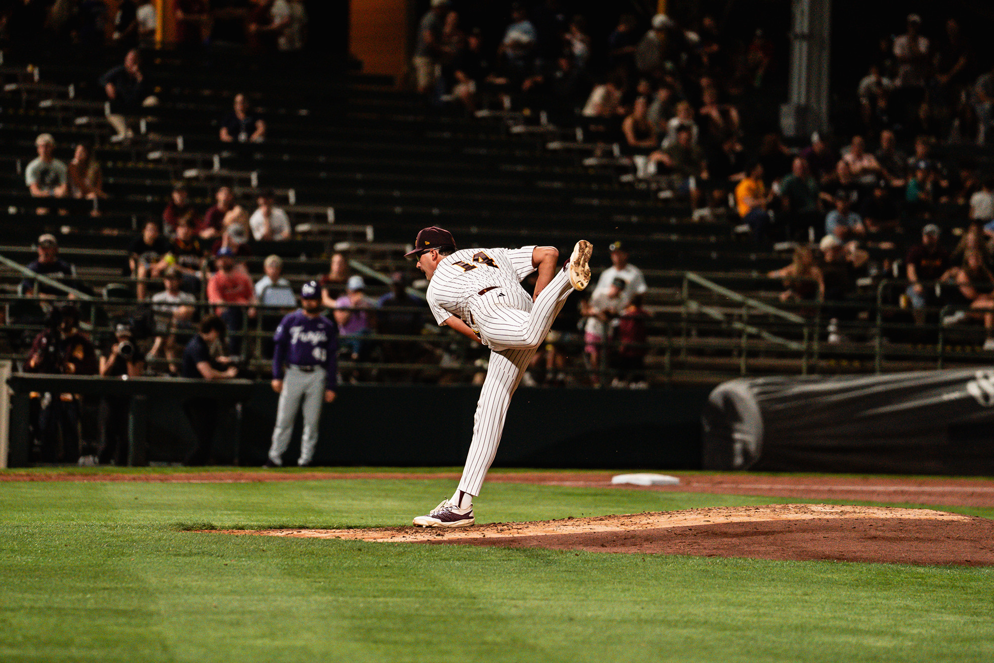 Baseball falls short in conference opening loss to TCU - ASU Sun Devil ...