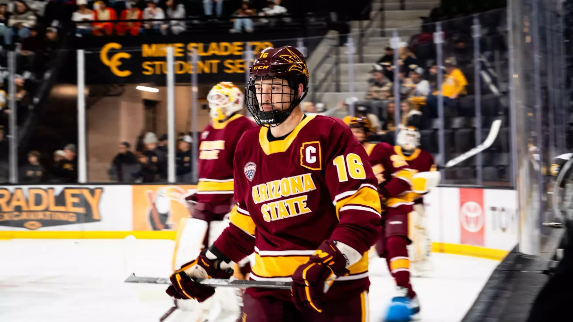Tyler Rundle Hockey Falls Short in Overtime to #8 Colorado College - ASU Sun Devil ...