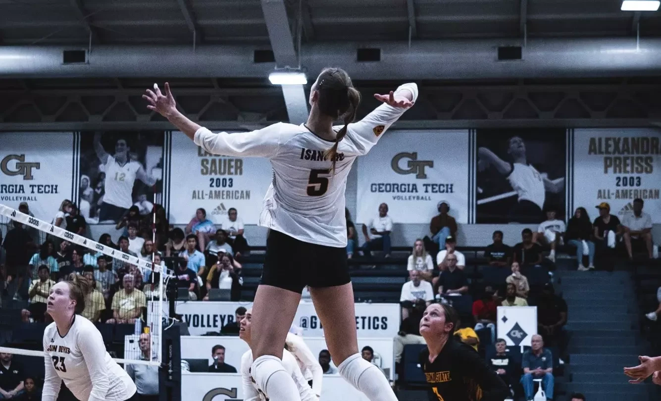 Isanovic Hits Career Mark, Team Wins Two - ASU Sun Devil Athletics