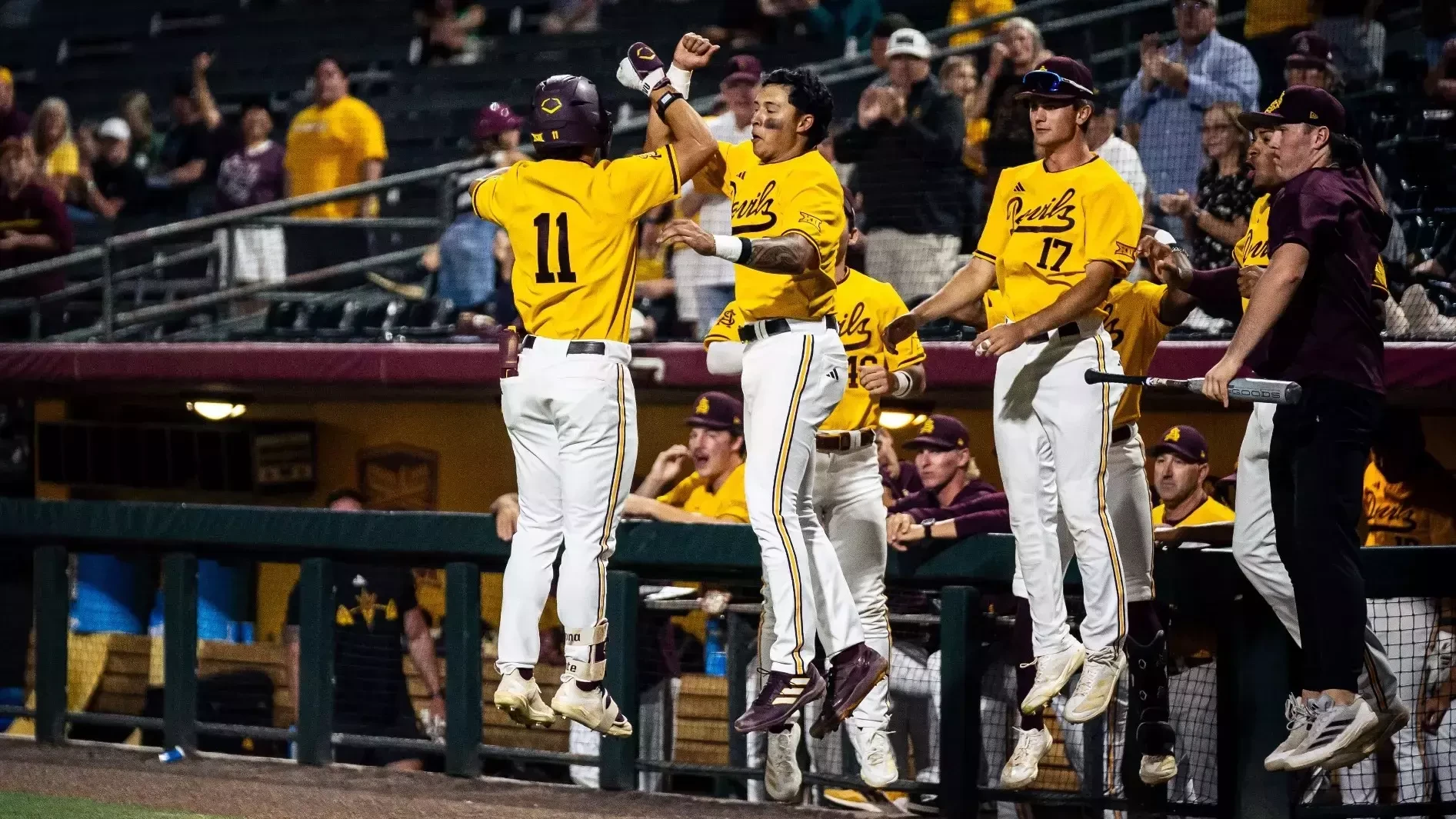 Six Homers Power Baseball to Series Win Over BYU - Sun Devil Athletics